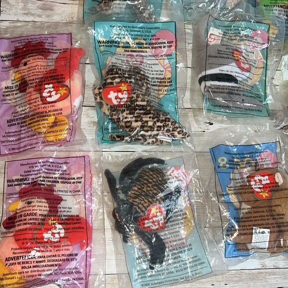 McDONALD’S Beanie Baby Toy Bundle Lot Easter Basket Gift Collectibles Unopened - Picture 11 of 17